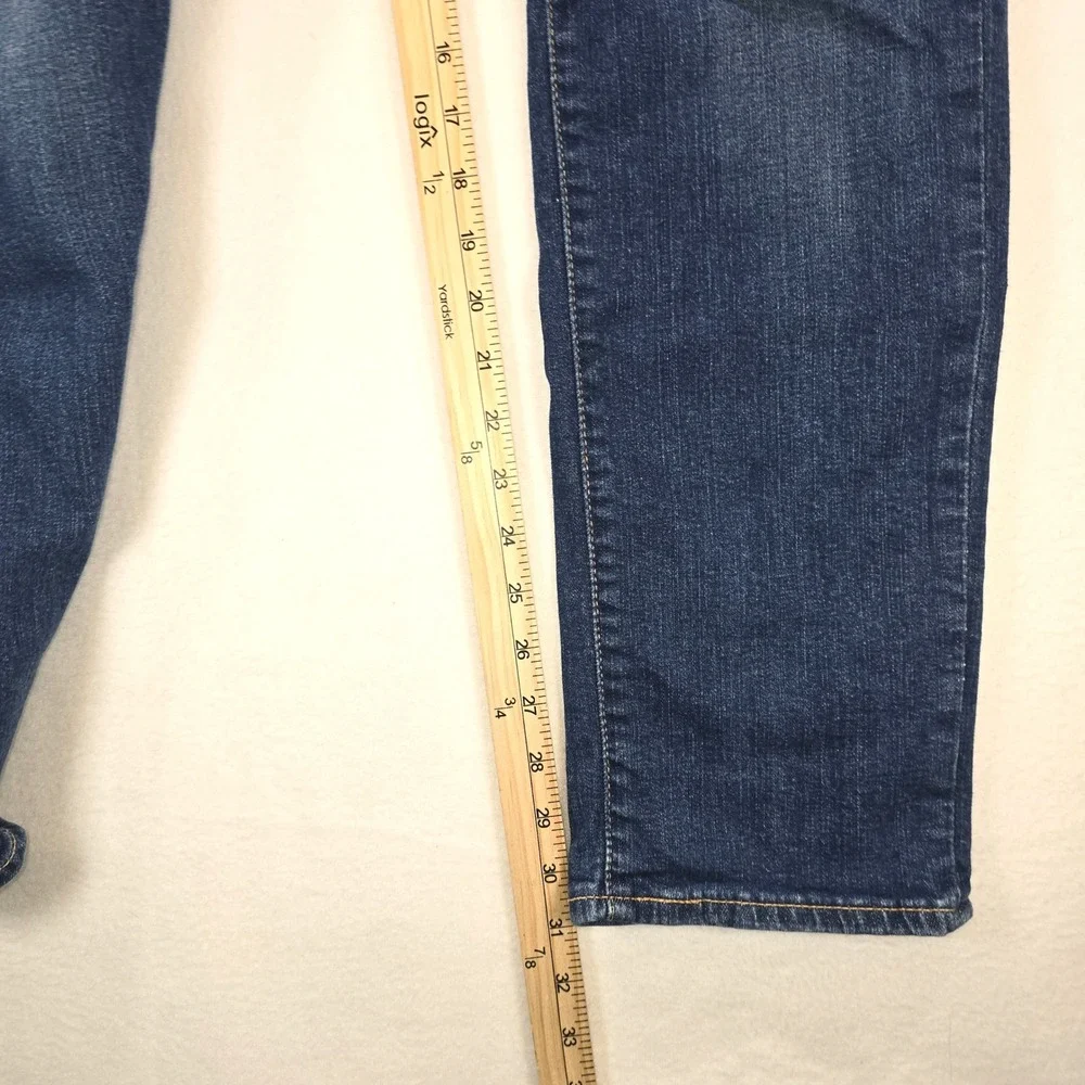 Levis 511 Slim Fit Mens Jeans Blue Denim 34x32 Medium Wash Stretch‎ 04511-1151